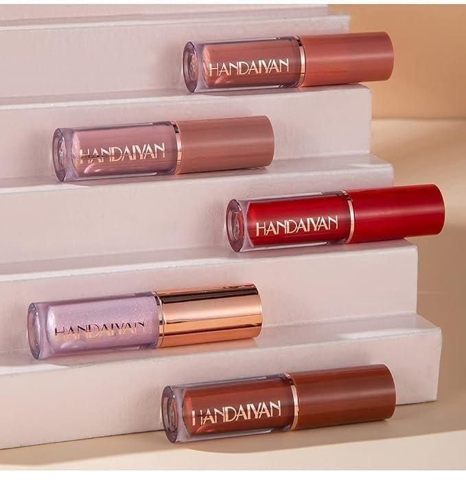 Handaiyan 12-Piece Velvet Matte Liquid Lipstick Set | Waterproof, Non-Fading & Transfer-Proof