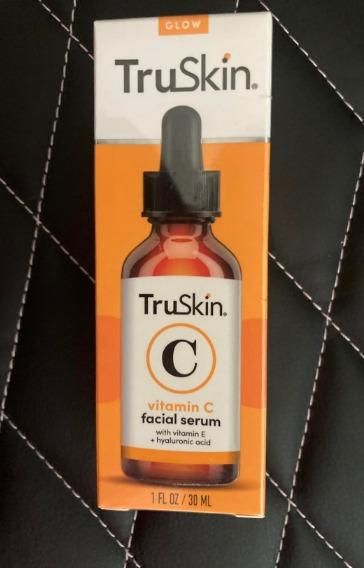 Truskin Vitamin C Facial Serum | Brightening, Anti-Aging with Hyaluronic Acid & Vitamin E