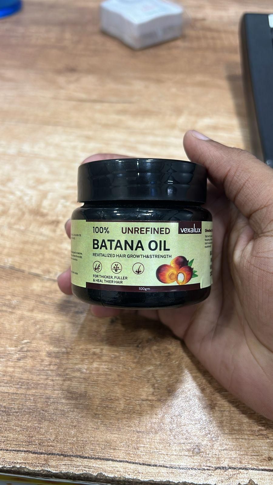 Vaxluxe Batana Oil 100g – Hair Growth & Strengthening (Pack of 1)