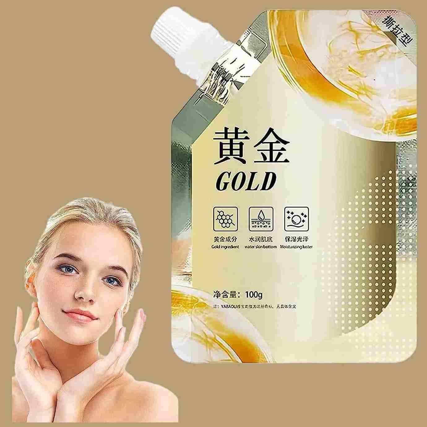 Retinol Snake Venom Gold Mask (200g) | Botox-Effect, Anti-Wrinkle & Firming