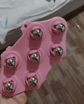 Anti-Cellulite Body Massage Glove with Rolling Ball | Muscle Pain Relief & Deep Relaxation Tool