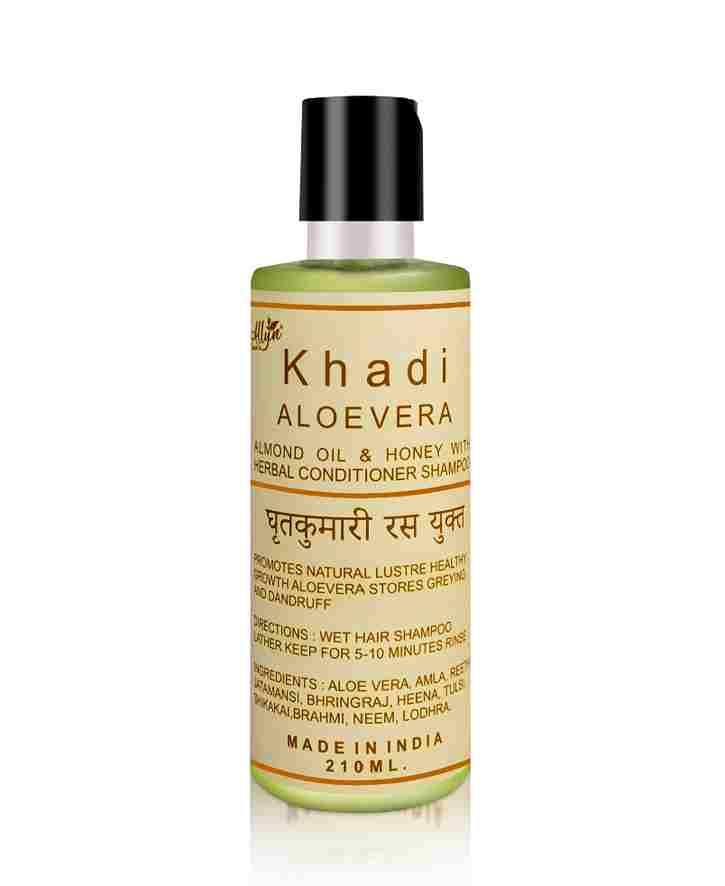 Khadi Herbal Aloe Vera 2-in-1 Shampoo & Conditioner (400G) | Hydration & Shine
