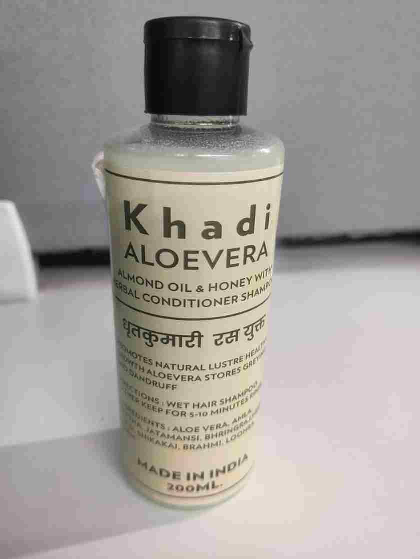 Khadi Herbal Aloe Vera 2-in-1 Shampoo & Conditioner (400G) | Hydration & Shine