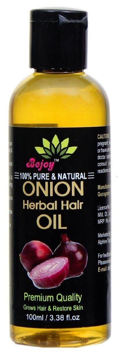 Bejoy Herbal Onion Oil 100ml – Hair Fall Control & Growth Boost