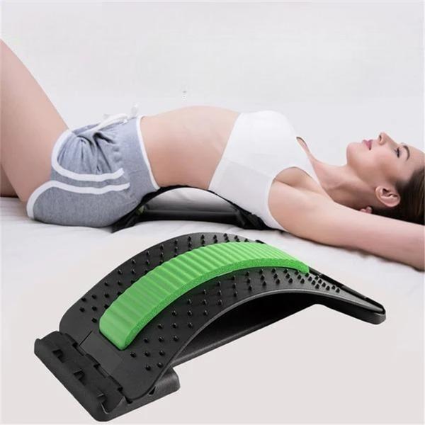 Multi-Level Back Stretcher & Posture Corrector Device | Adjustable Arch for Targeted Back Pain Relief