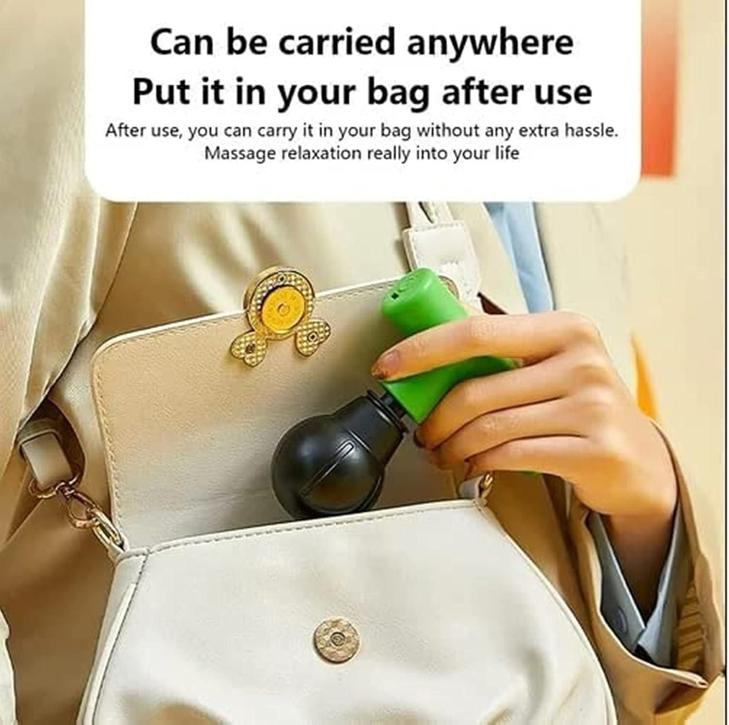 Mini Facial Gun Deep Muscle Massager (300g) | Portable Percussion Device for Facial & Deep Tissue Pain Relief