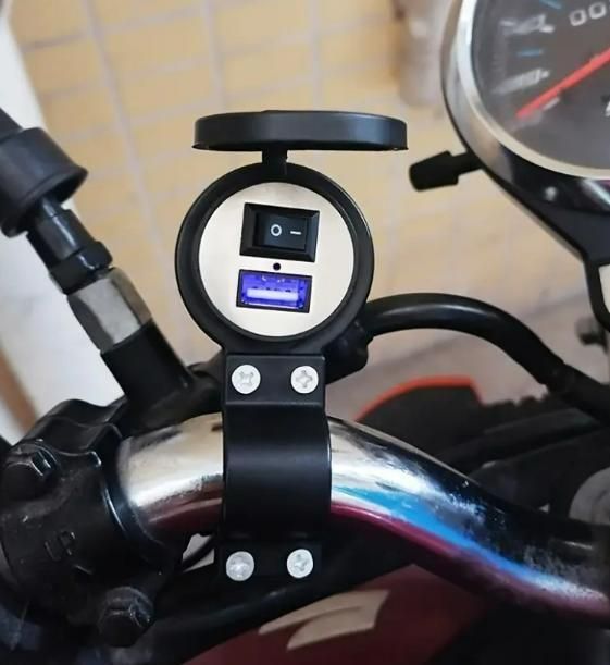 Waterproof Bike & Motorcycle USB Charger | Universal USB Connectivity for On-The-Go Device Charging