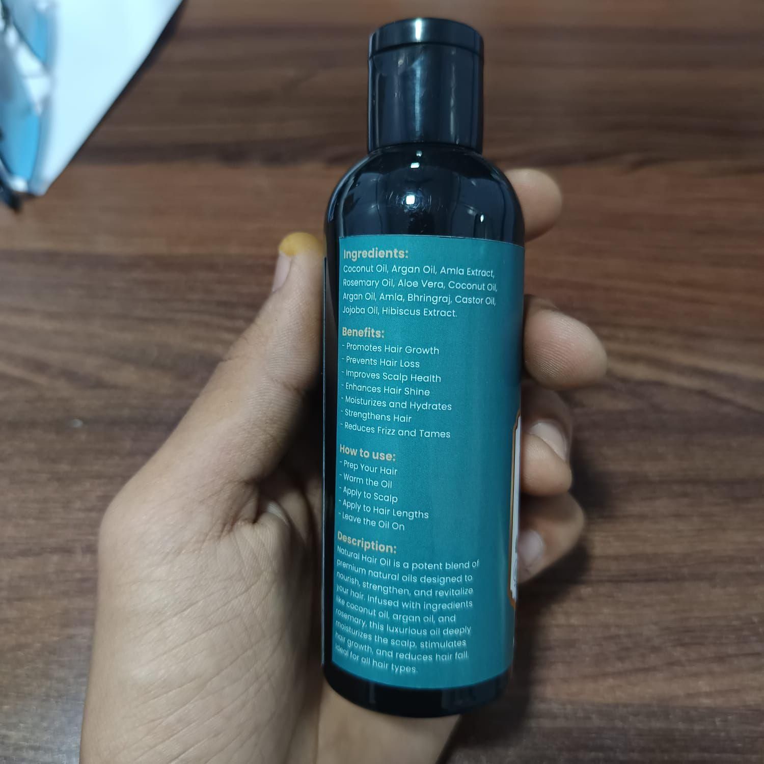 Rahaasa Adivasi Herbal Hair Oil (200ml, Pack of 2) | Hair Growth, Dandruff Control & Damage Repair