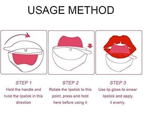 Long-Lasting Matte Red Lipstick (3.6g) | Non-Stick Cup, Waterproof Finish
