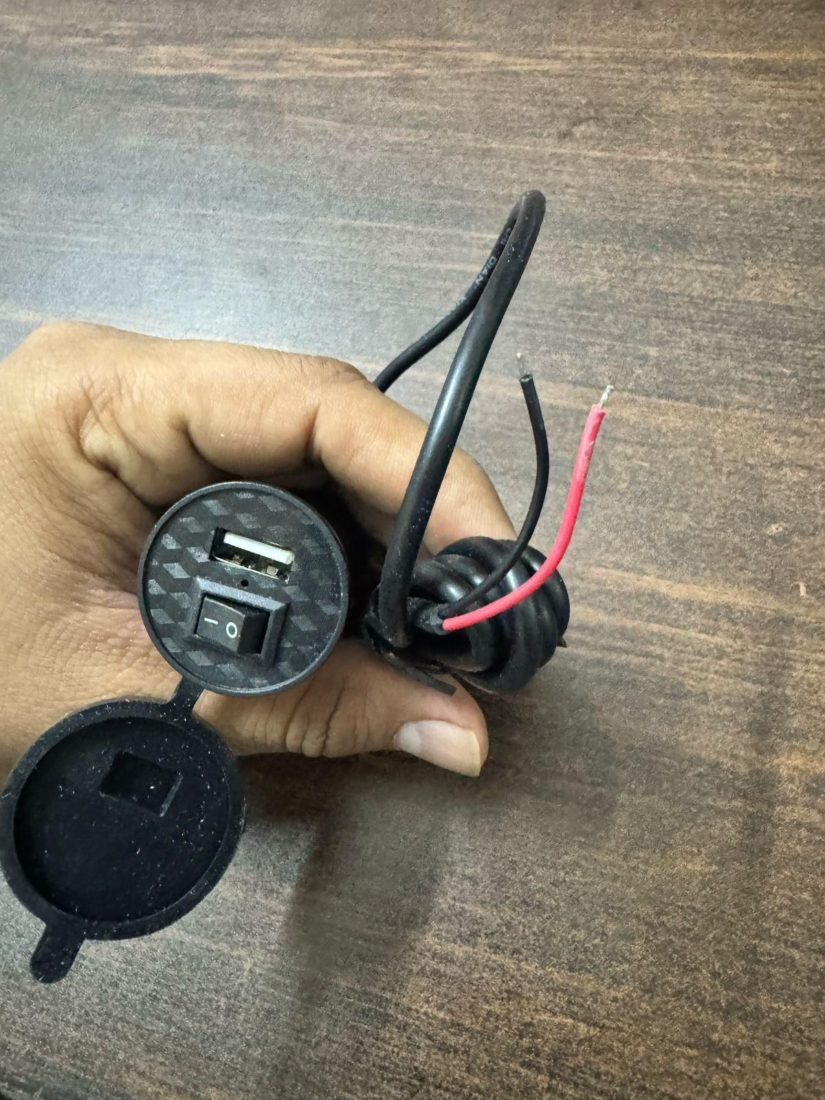 Waterproof Bike & Motorcycle USB Charger | Universal USB Connectivity for On-The-Go Device Charging