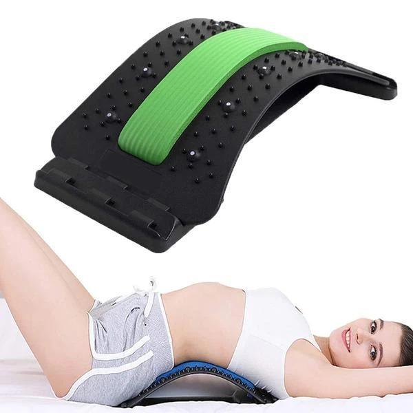 Multi-Level Back Stretcher & Posture Corrector Device | Adjustable Arch for Targeted Back Pain Relief