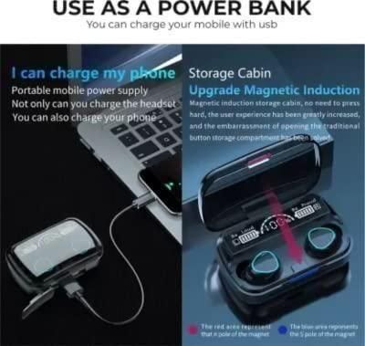 M10 TWS Wireless Earbuds | Smart Touch Control, Digital Display & Noise Reduction