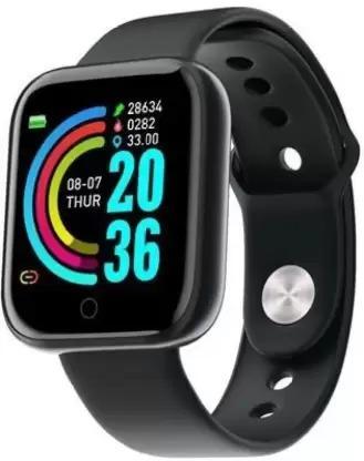 D20 Bluetooth Smart Watch | Fitness Tracker with Call & Message Notifications