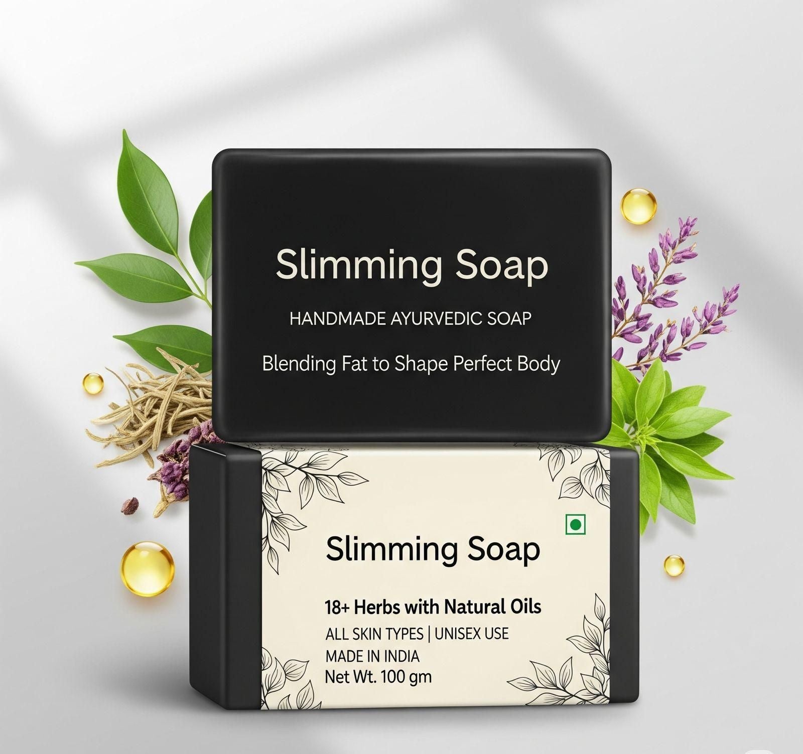 Slimming & Body Sculpting Soap (2-Pack, 200g Total) | Luxurious Jasmine Scent